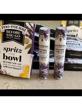12 Poo-Pourri Before-you-go Toilet Spray 10ml Bottle Lavender Vanilla